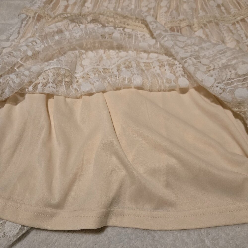 New with Tag Cream Petallush Women's Dress /Size-XL - Picture 3 of 3